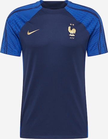 NIKE Dres 'Frankreich' - Modrá: predná strana