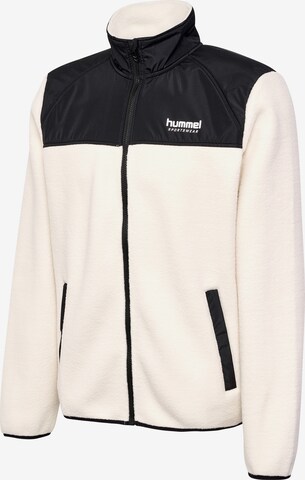 Veste en polaire fonctionnelle 'LGC THEO' Hummel en blanc