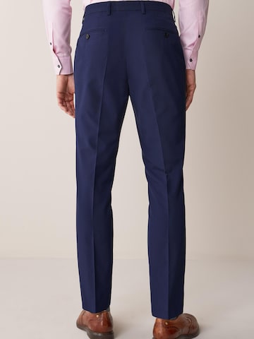 NextSlimfit Hlače na crtu - plava boja
