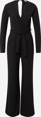 SISTERS POINT Jumpsuit 'GREB' in Zwart: voorkant