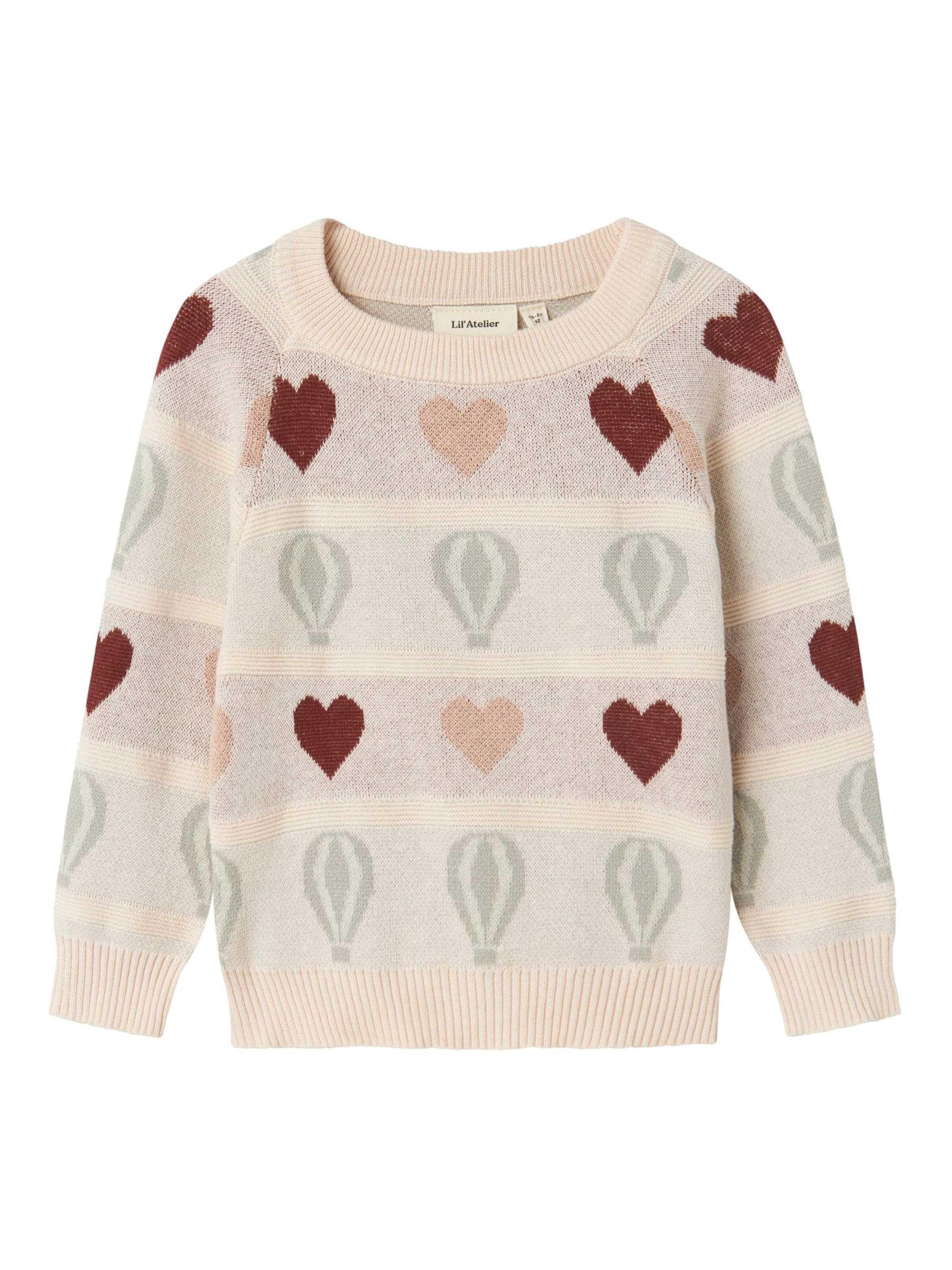 Lil'Atelier - Jersey en beige: frente