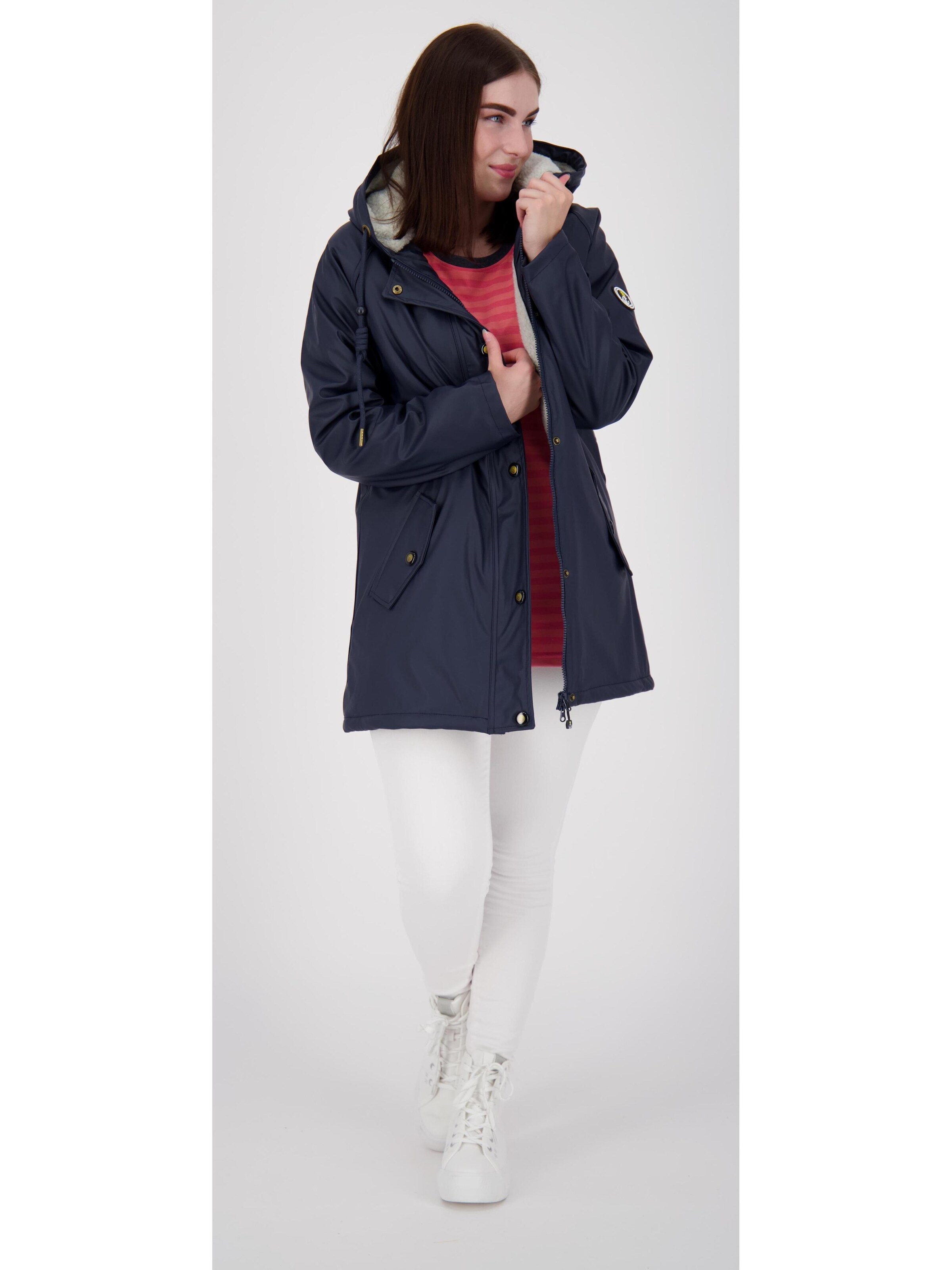 ankerglut Functionele mantel 'Friesennerz II WMN' in Blauw