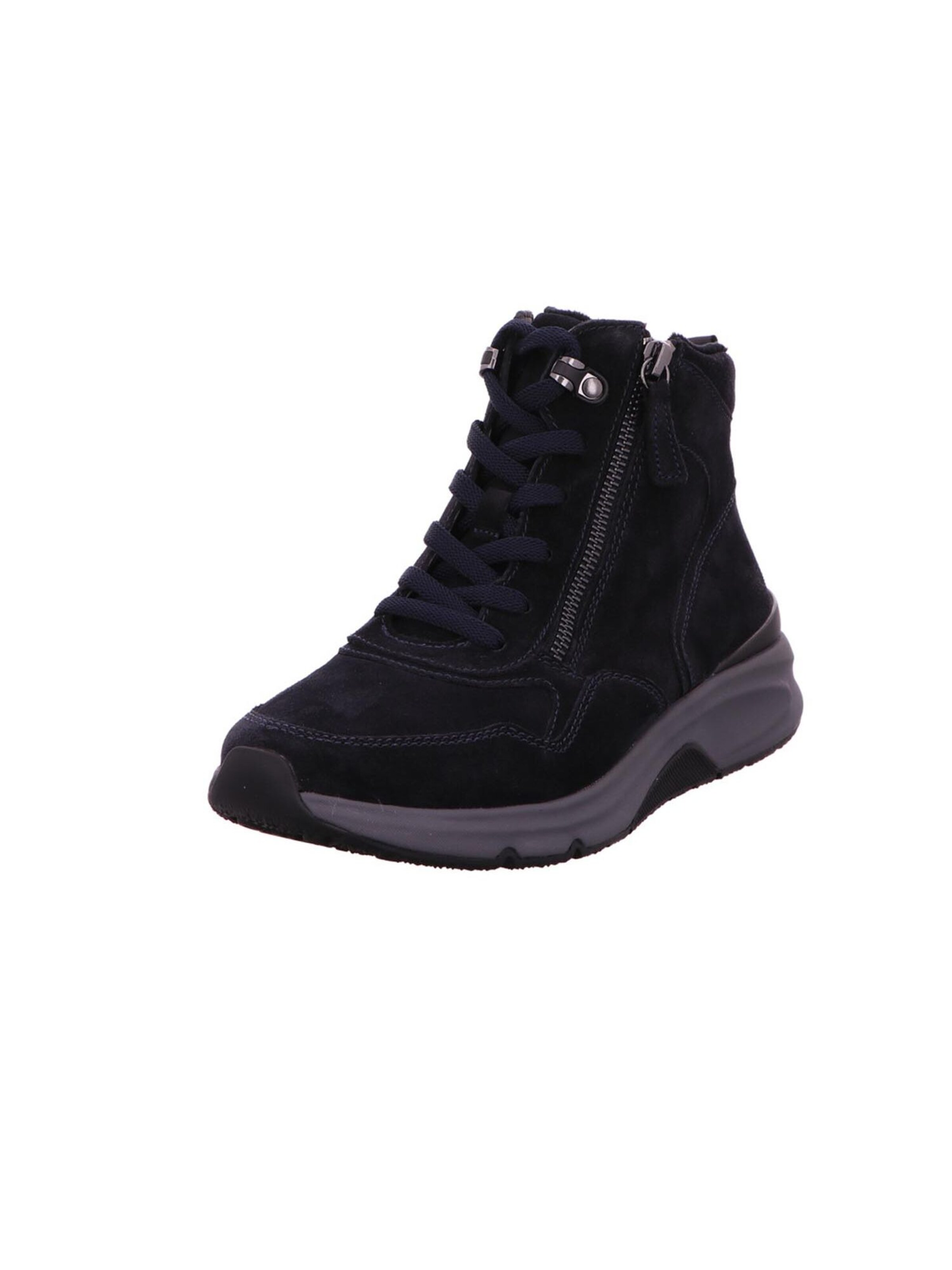 GABOR Schnürstiefeletten in Blau: Vorderseite