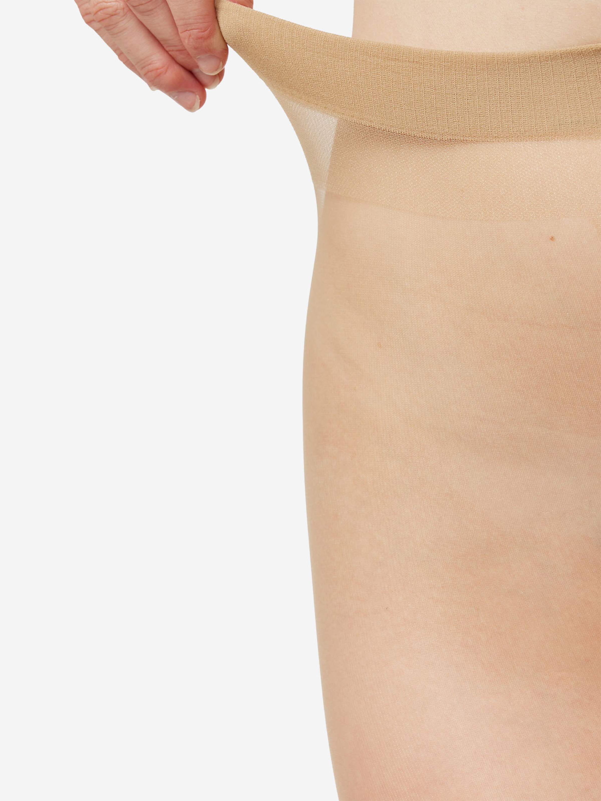 Nur Die Feinstrumpfhose ' Transparent 15 DEN ' in Beige
