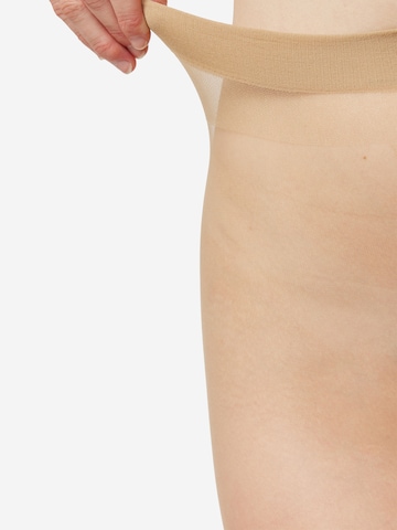 Nur Die Fine tights ' Transparent 15 DEN ' in Brown