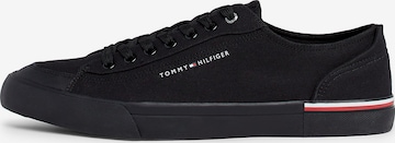 TOMMY HILFIGER Sneakers laag in Zwart: voorkant
