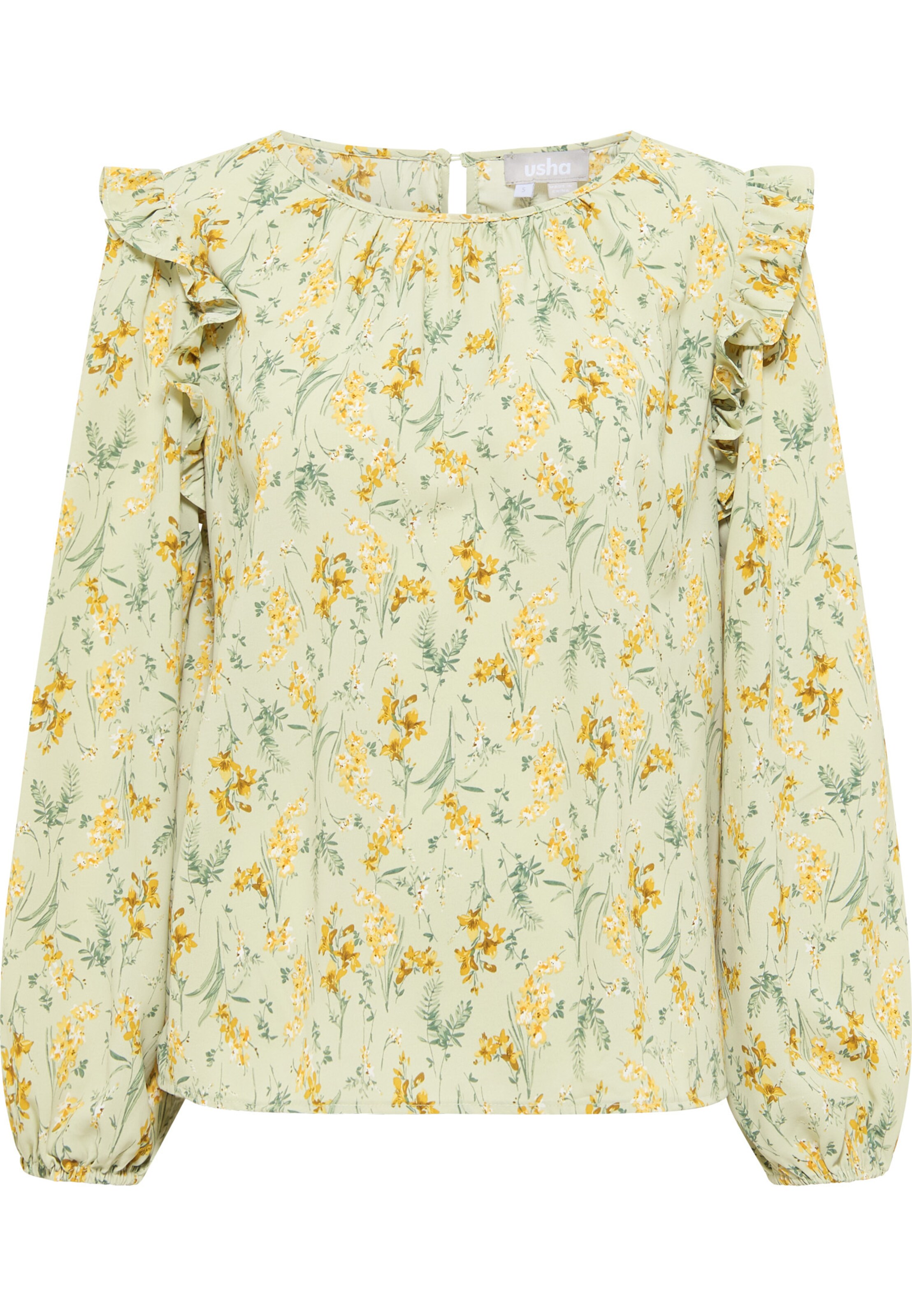 Usha Μπλούζα σε πράσινο: μπροστά