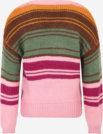Noisy May Petite Sweter 'MILTON' w kolorze różowy