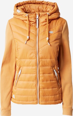 Ragwear Between-Season Jacket 'LUCINDA' in Orange: front