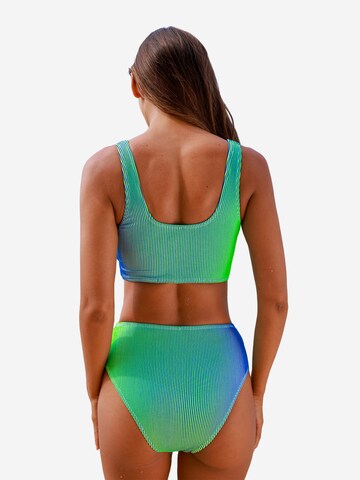 Cupshe Bustier Bikini in Grün