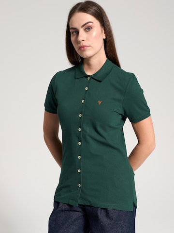 NOWIHT Bluse 'Eugenie'‌‌‌‌ in Grün