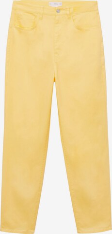 regular Pantaloni 'FIVES' di MANGO in giallo: frontale