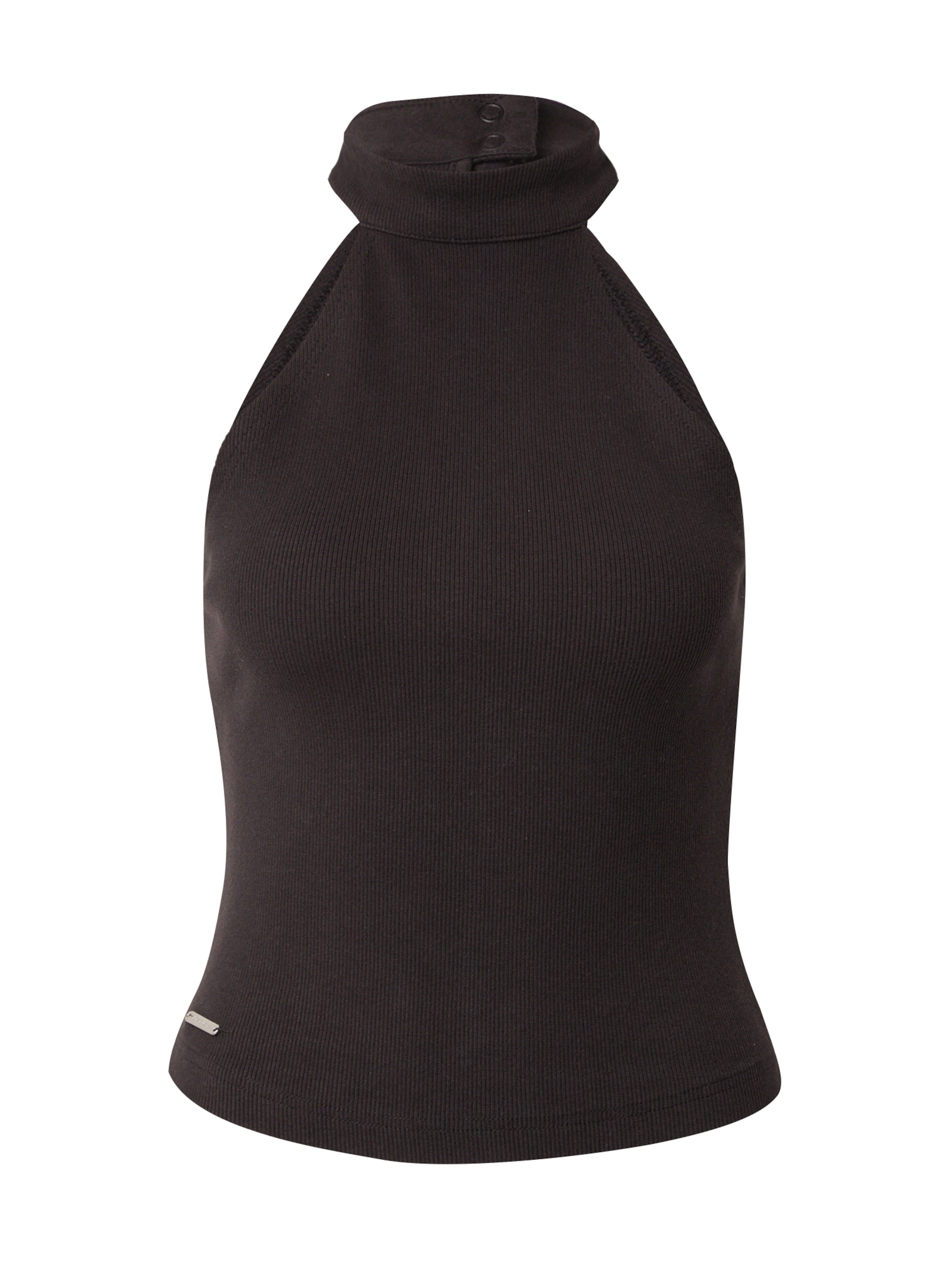 Abrand Топ в черно: отпред