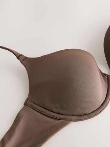 self. T-Shirt BH in Braun