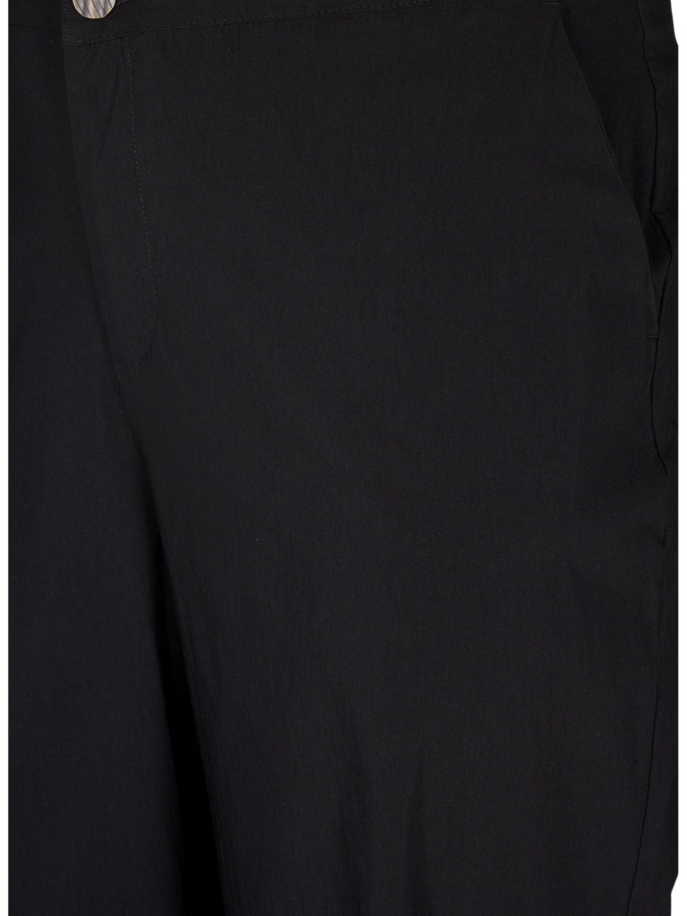 Zizzi Wide leg Trousers 'JEVA' in Black