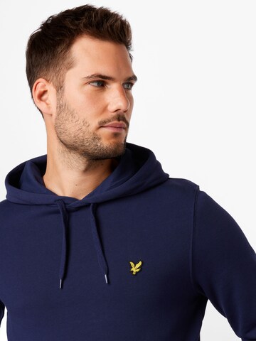 Lyle & Scott Sweatshirt i blå