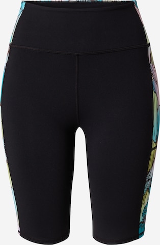 SKECHERS Skinny Workout Pants 'GOWALK' in Black: front