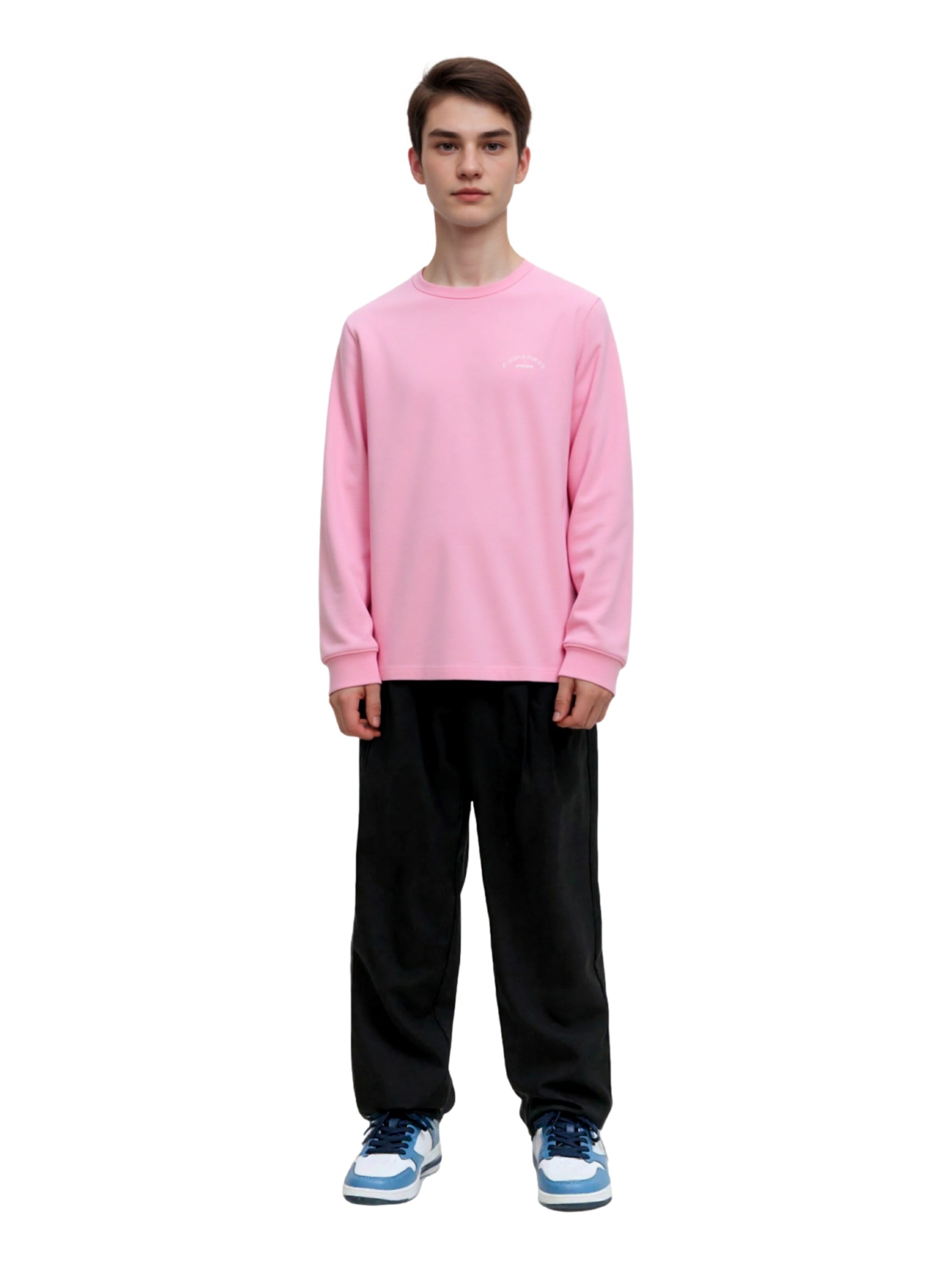 Jack & Jones Junior Shirt 'JJCollege' in Blau