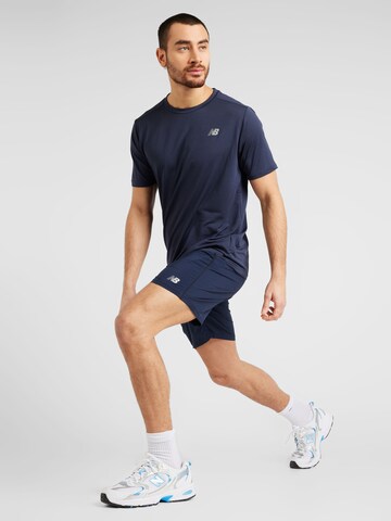 new balance Regular Sportbroek 'Core Run 7' in Zwart