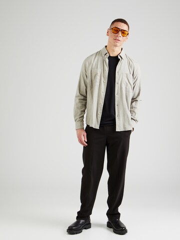 s.Oliver Regular fit Overhemd in Beige