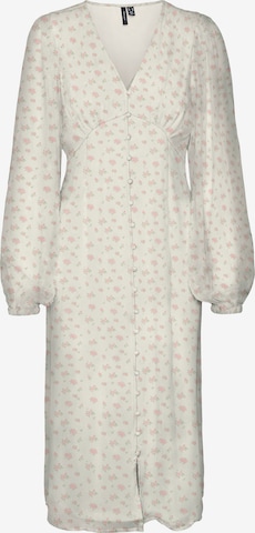 Abito camicia 'VMSMILLA' di VERO MODA in bianco: frontale