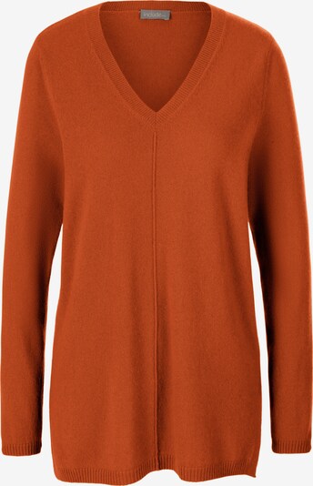 include Pull-over en rouge orangé, Vue avec produit