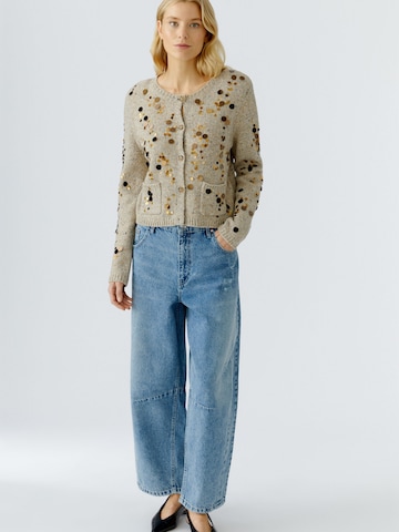 OUI Knit Cardigan in Beige