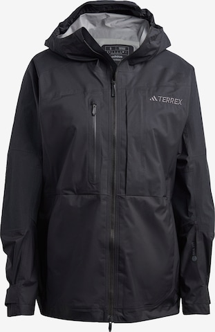 ADIDAS TERREX Outdoor Jacket in Black: front