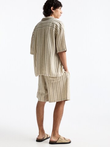 Coupe regular Chemise Pull&Bear en marron