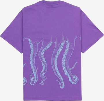 T-Shirt Octopus en violet