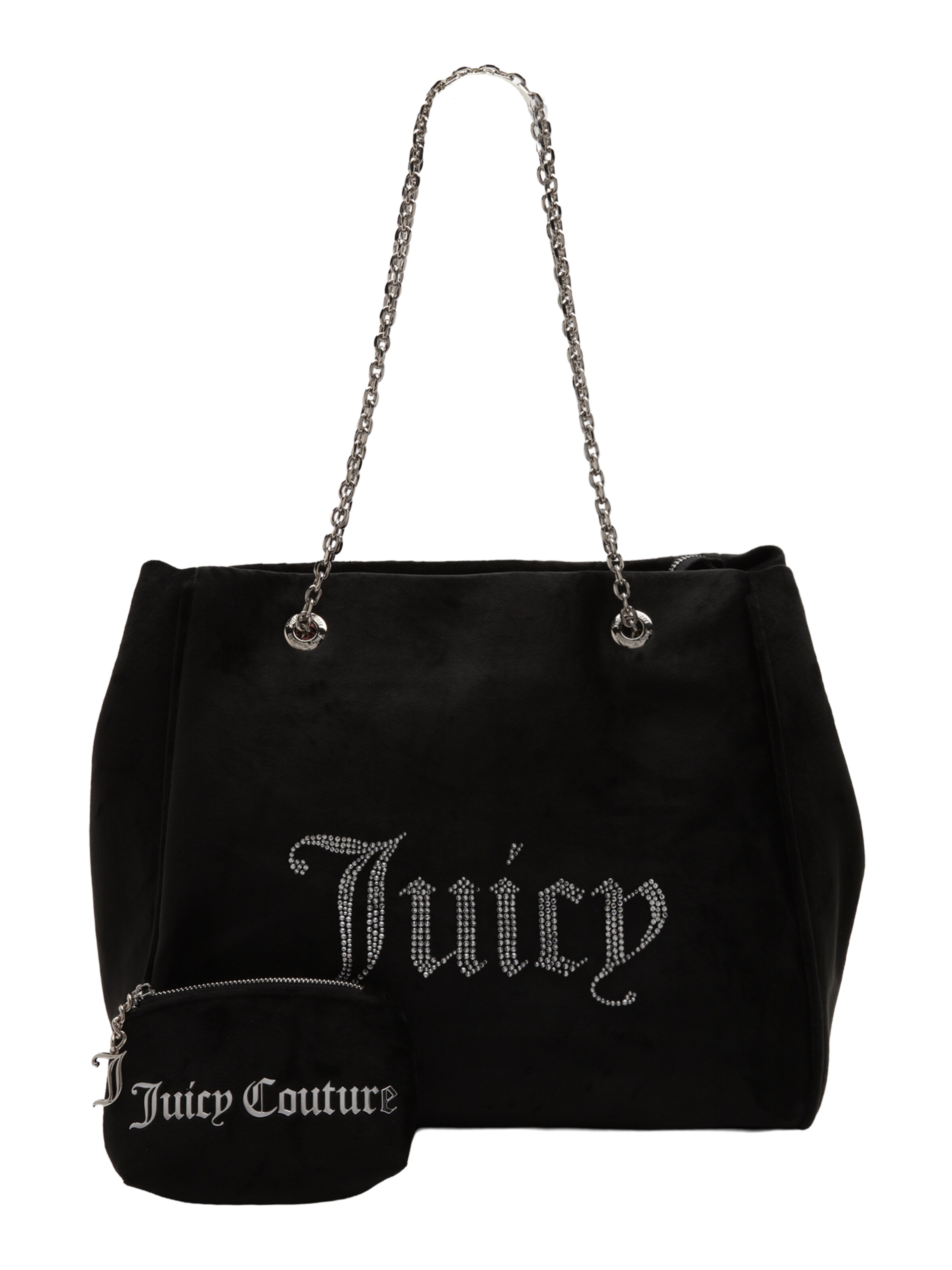 Plase de cumpărături de la Juicy Couture pe negru
