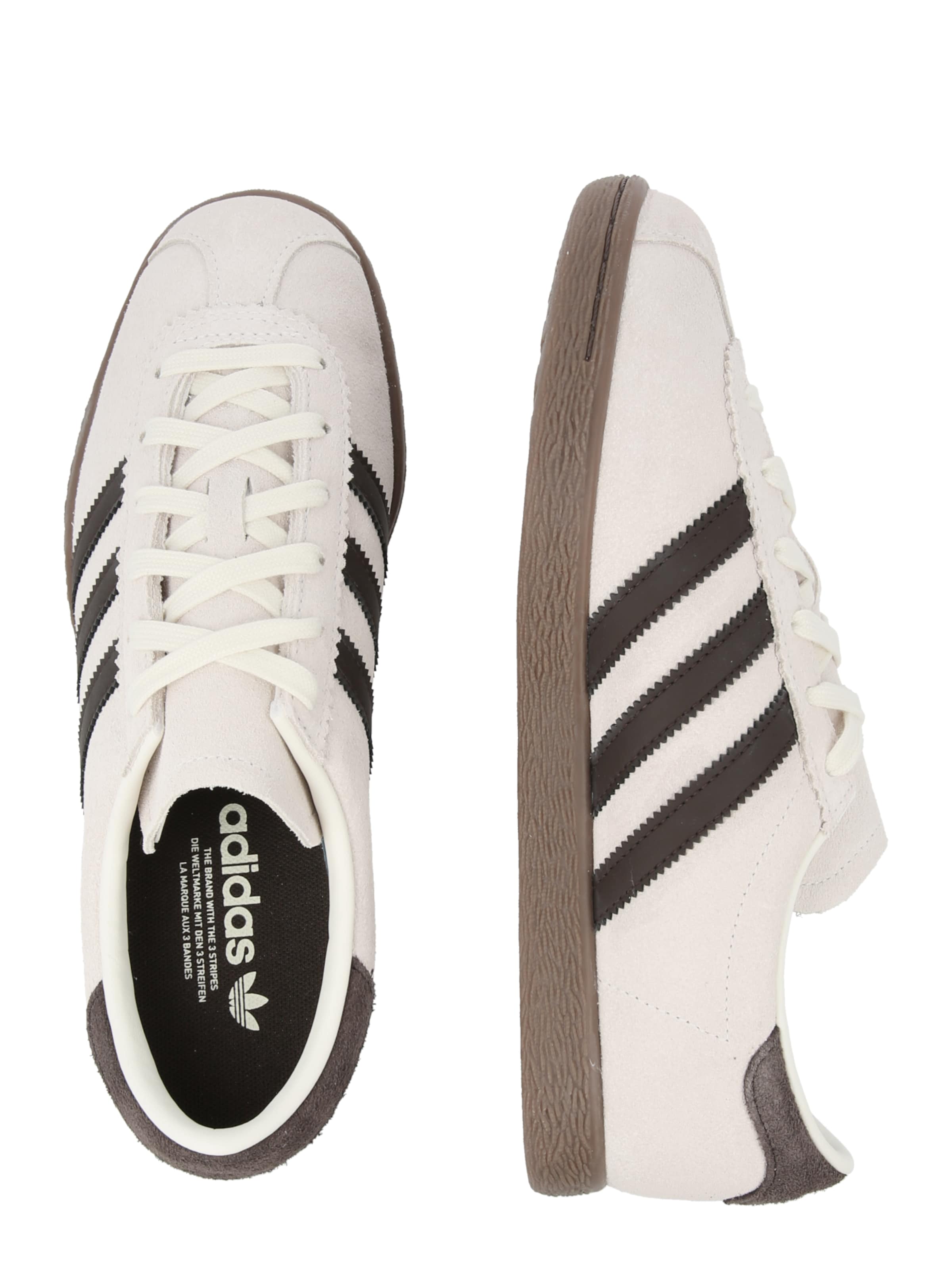 balts ADIDAS ORIGINALS Zemie brīvā laika apavi 'STADT'