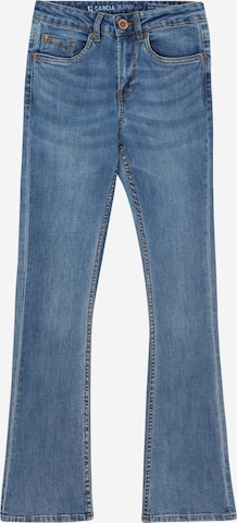 GARCIA Flared Jeans 'Rianna' in Blue: front