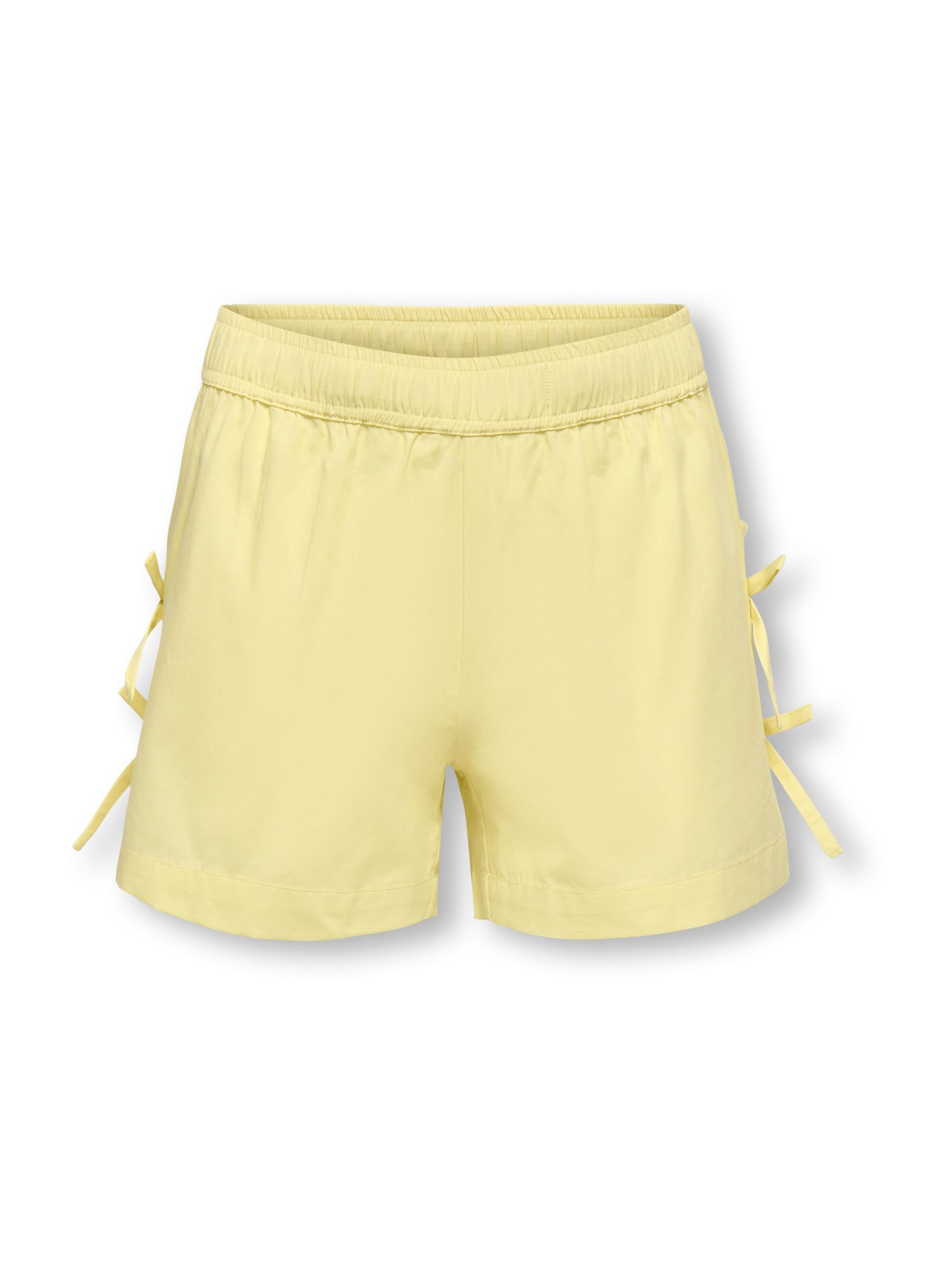 Largi Pantaloni de la ONLY GIRLS pe galben: față
