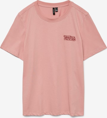 VERO MODA Shirt 'VMFRIGGA PAULINA' in Pink: front