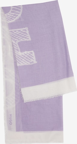 HUGO Red Wrap in Purple: front