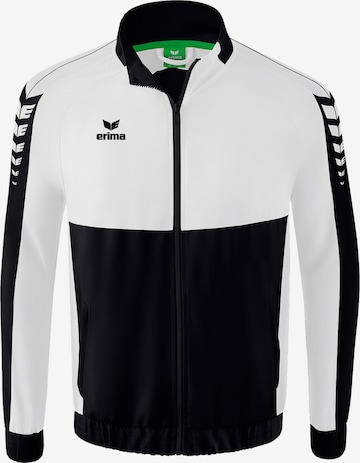 ERIMA Sportjacke in Schwarz: Vorderseite