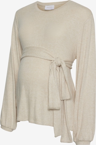 MAMALICIOUSMajica 'MLALICE VITA' - bež boja: prednji dio