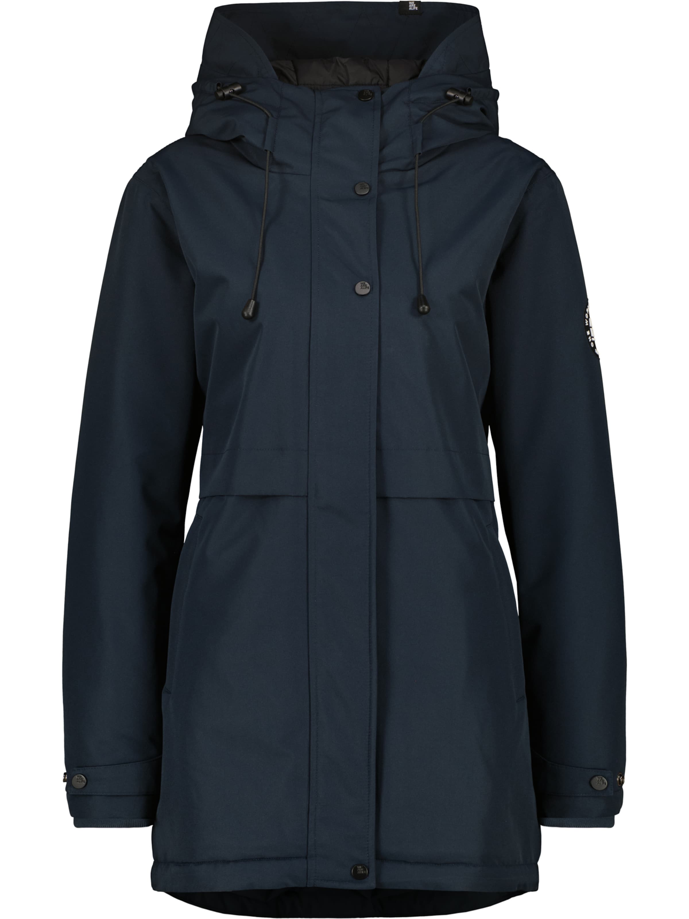 alife &amp; kickin Демисезонная куртка &#x27;MarlyAK&#x27; в Синий: спереди