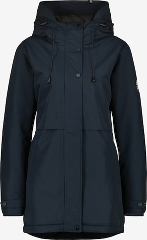 Parka mi-saison 'MarlyAK' Alife and Kickin en bleu : devant