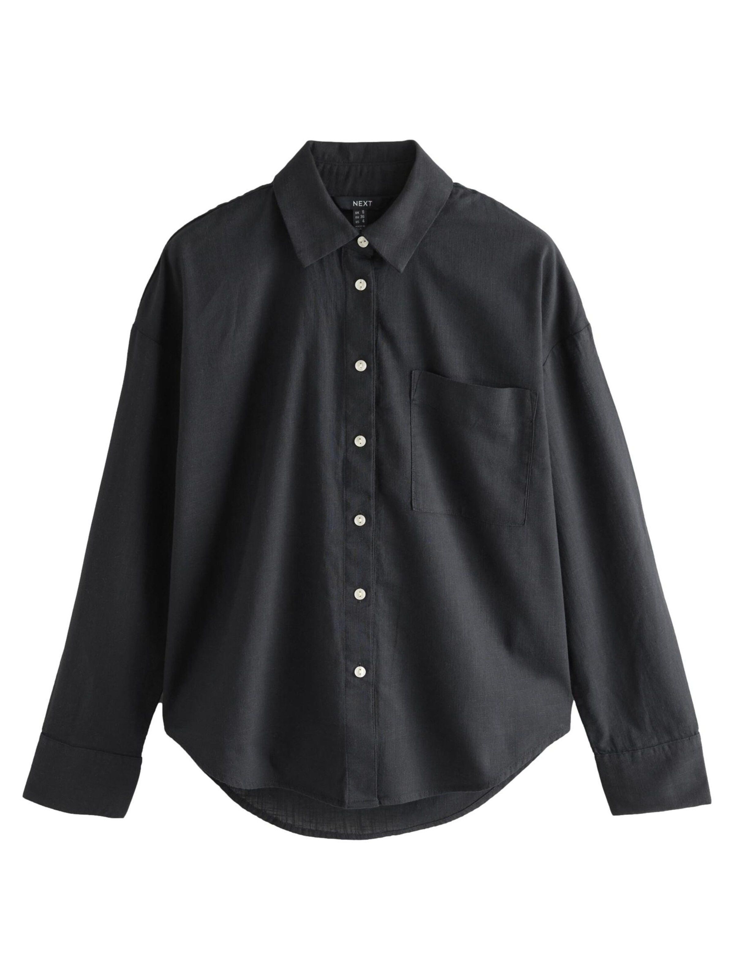 Next Блузка в Черный: спереди