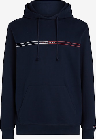 Tommy Jeans Sweatshirt in Blue: front