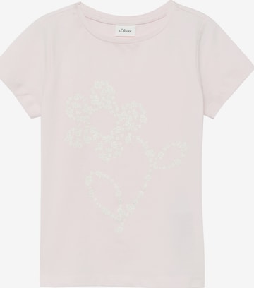 s.Oliver Shirt in Roze: voorkant