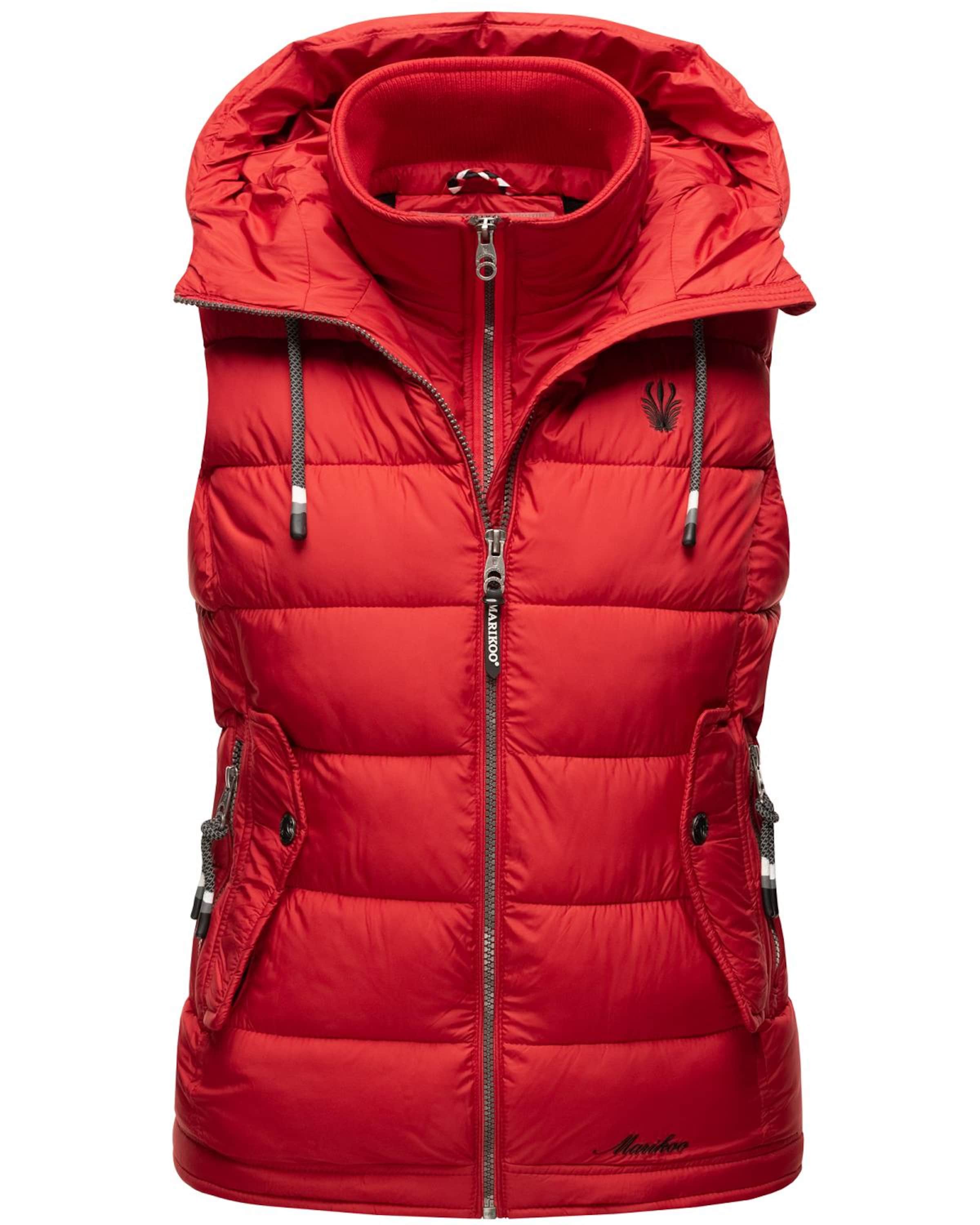 MARIKOO Vest 'Taisaa' in Red: front