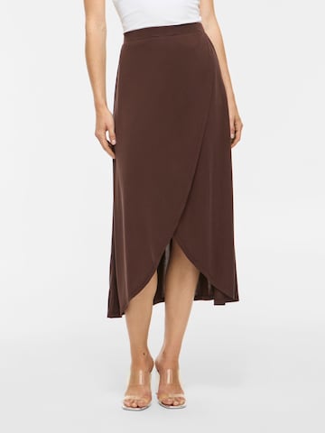VILA Skirt in Brown: front