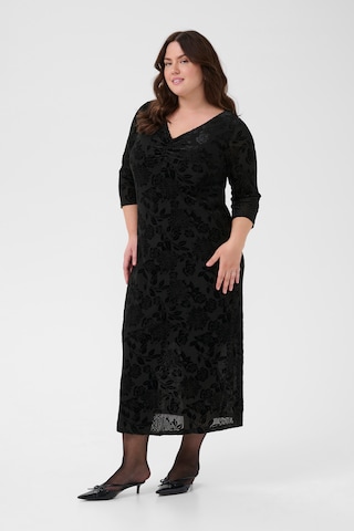 KAFFE CURVE Dress 'KCRosie' in Black