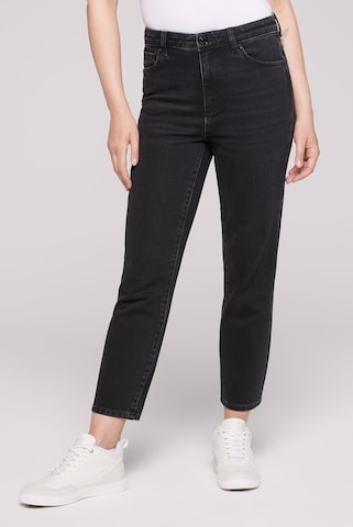 Soccx Wide leg Jeans 'LE:A' in Black: front