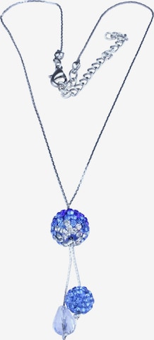 COLLEZIONE ALESSANDRO Necklace 'Valea' in Blue: front