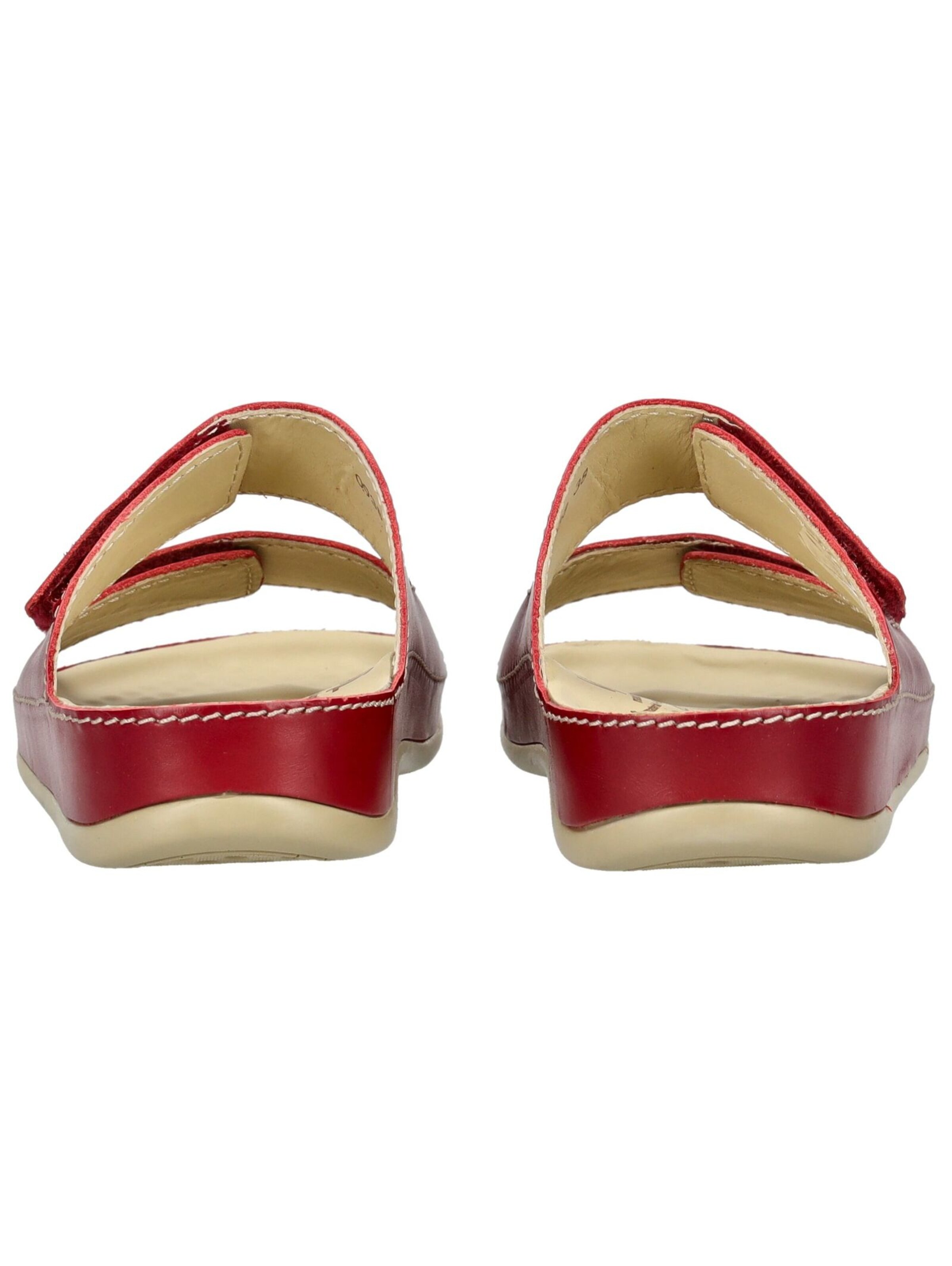 Sandales à lanières vital en rouge