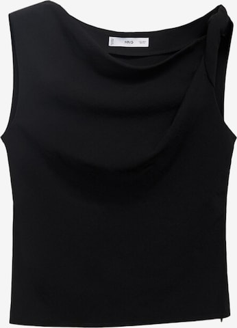 MANGO Toppi 'RIGA' värissä musta: etupuoli